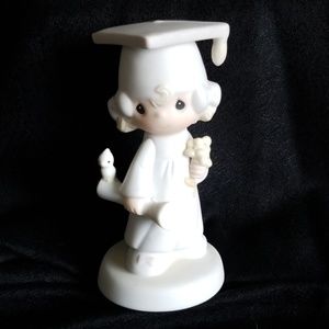 Vintage 1980 Precious Moment Graduate Figurine